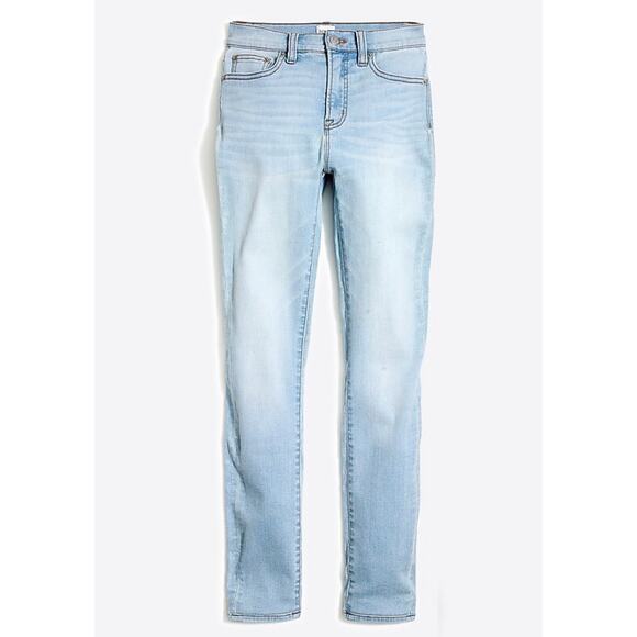 J. Crew Mercantile Light Wash Skinny Denim Blue Jeans Size 27 - Picture 1 of 12